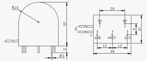 TR0176-2B Current Transformer Used for Common Protection